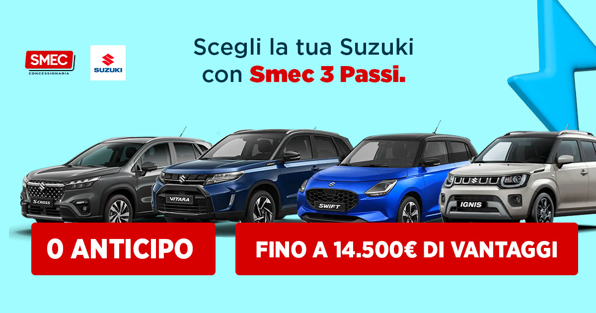 Incentivi auto suzuki 2024