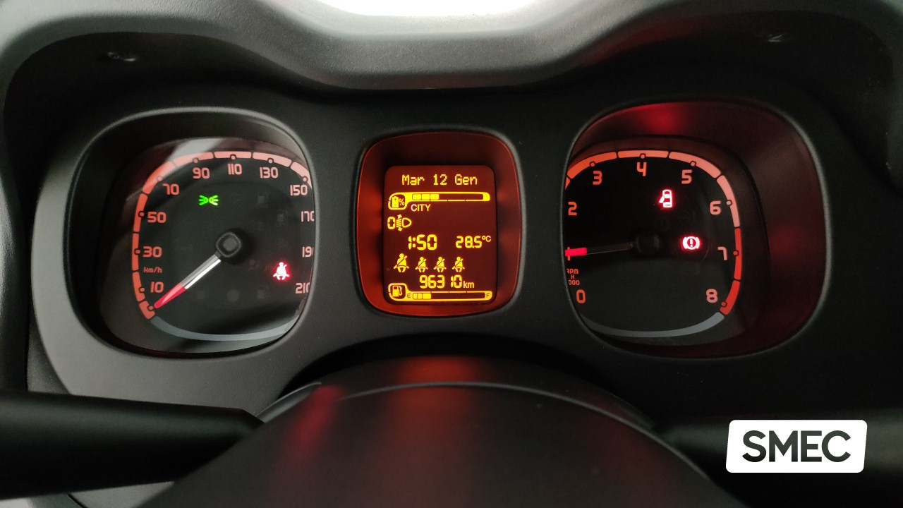 Fiat  Panda  FireFly SeS Hybrid Red